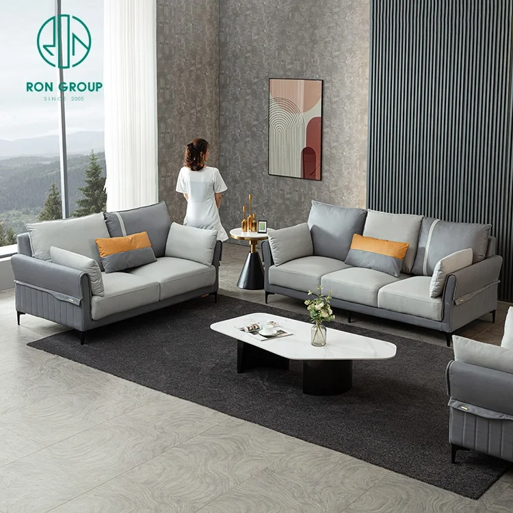 Wholesale High End Apartment Furniture Set with Tea Table Sofas for Home Luxury Couch Seats Sofa Living Room