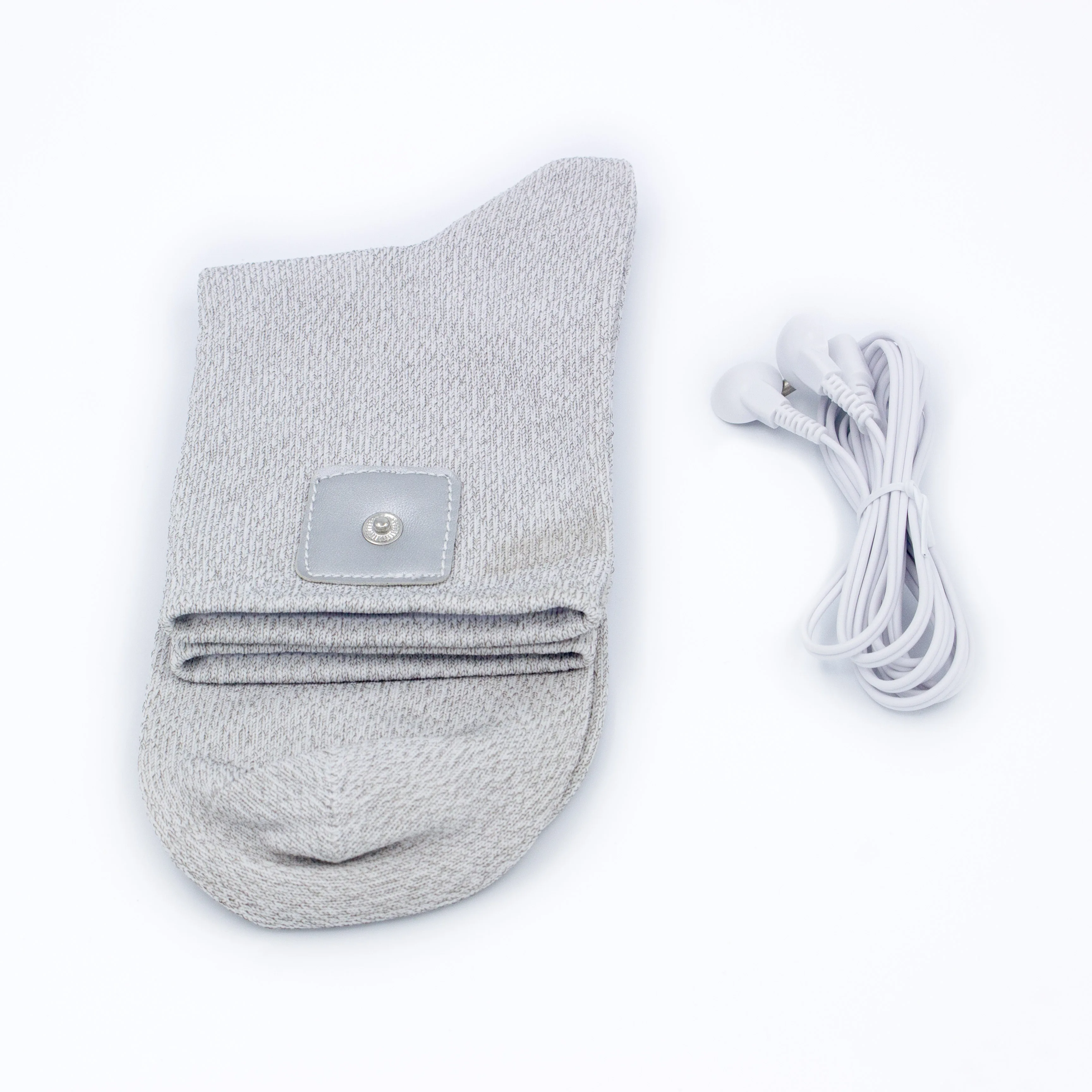 Manufacture Physiotherapy Health Care tens electronic silver massager physical therapy socks