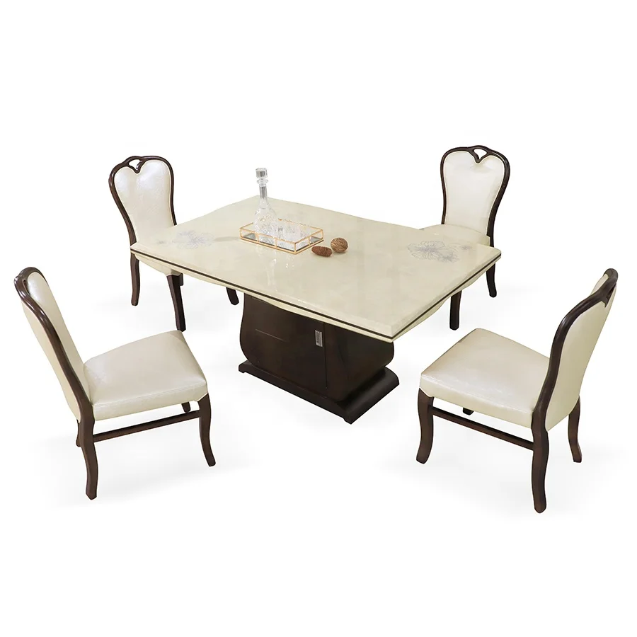 dining table sets high quality marble antique dining room hotel table set wood Dining Tables