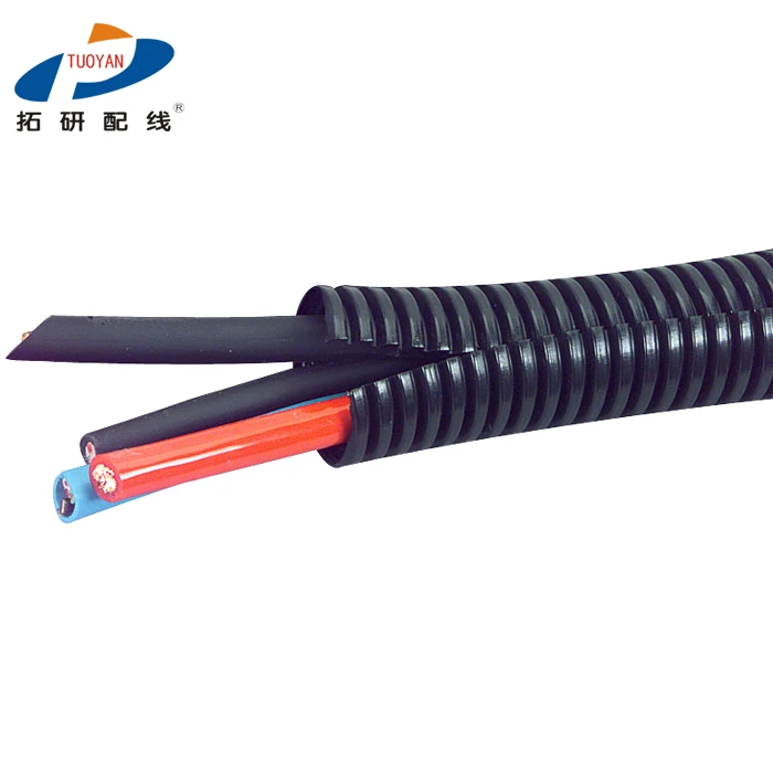 PP/PA/PE  Plastic Flexible Corrugated Conduit Pipe Hose Culvert Pipe