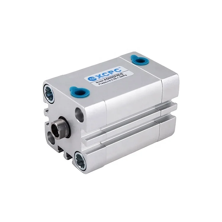 Серия ADN ISO 21287 Стандартный тонкий Пневматический воздушный цилиндр