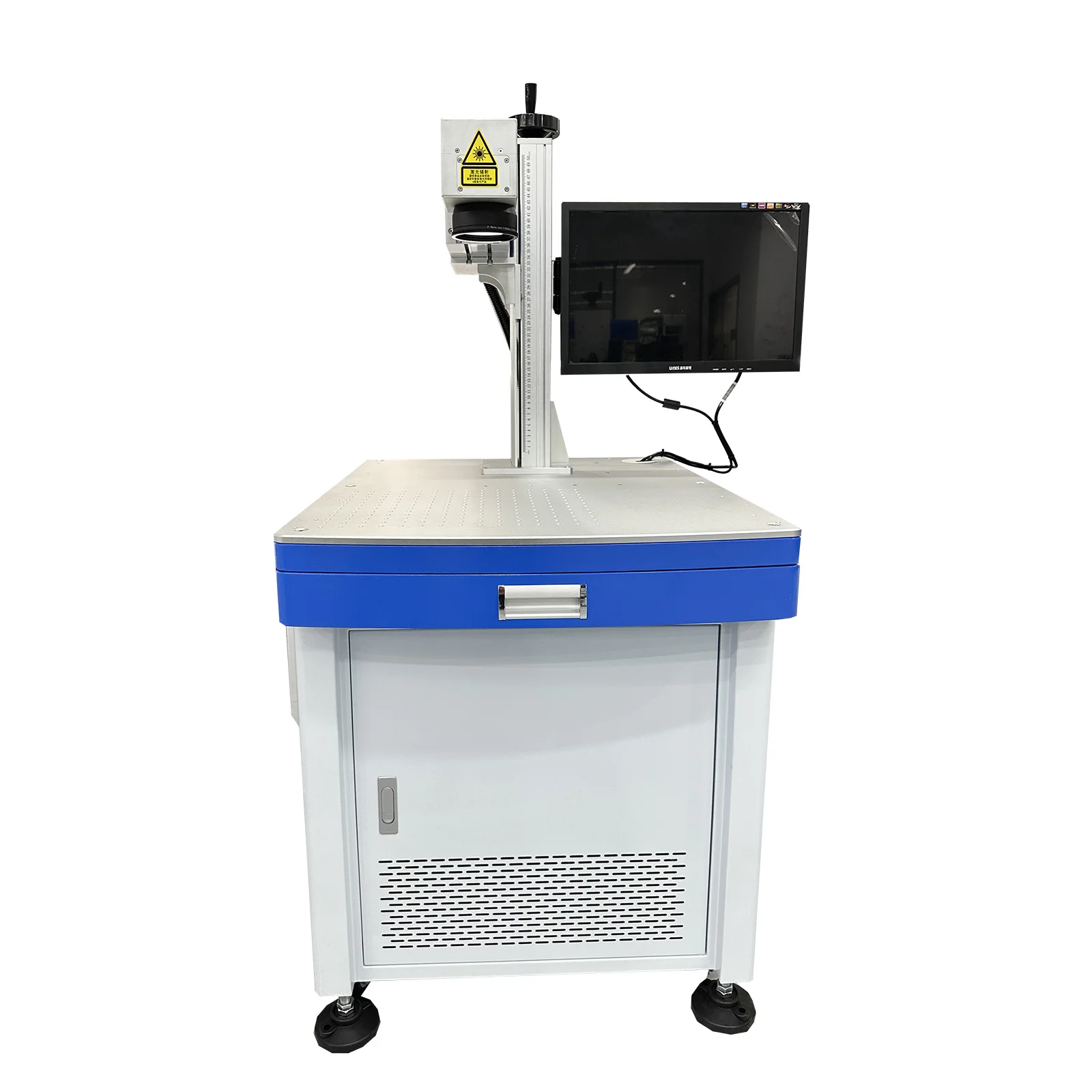 New 50W JPT Brand Metal Fiber Laser Marking Machine Gold Silver Stainless Steel Industrial Engraving Supports AI Graphic Format