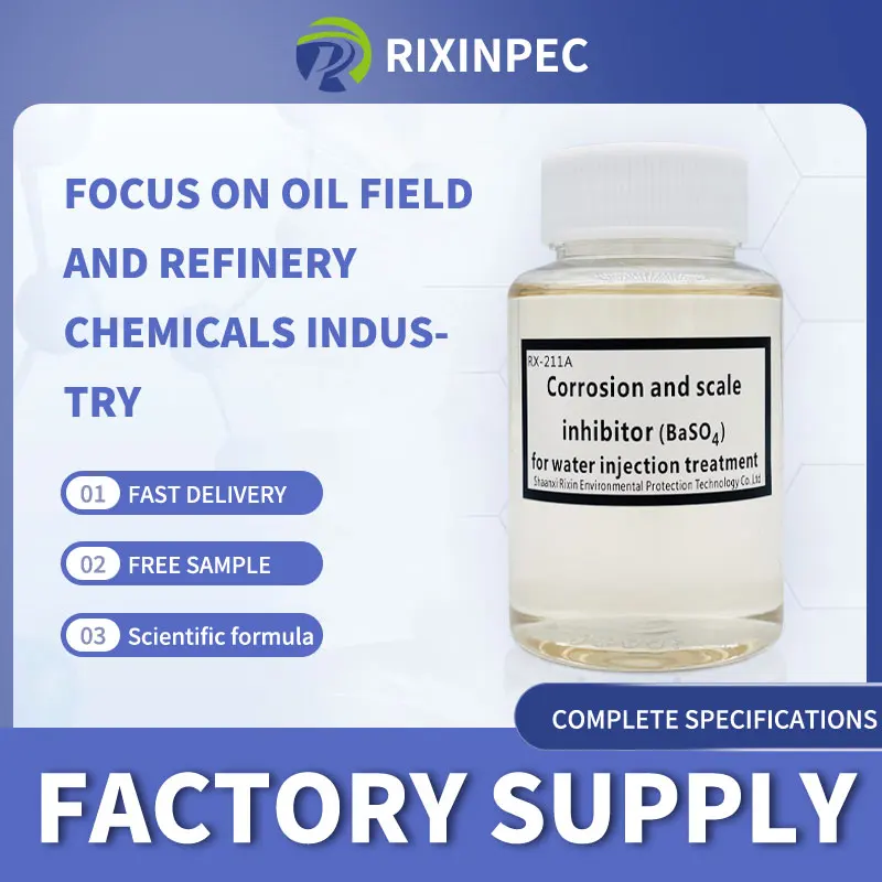 Corrosion inhibitor scale inhibitor (BaSO4 type) crude oil pipeline equipment protection