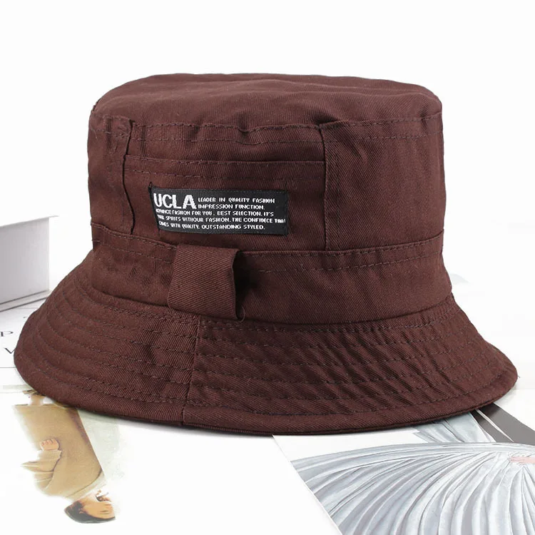 BSBH Fisherman Bucket Hat Custom Logo Woven Label Women Bucket Hat Double-Sided Fisherman Gorras Wholesale Bucket Hats Women