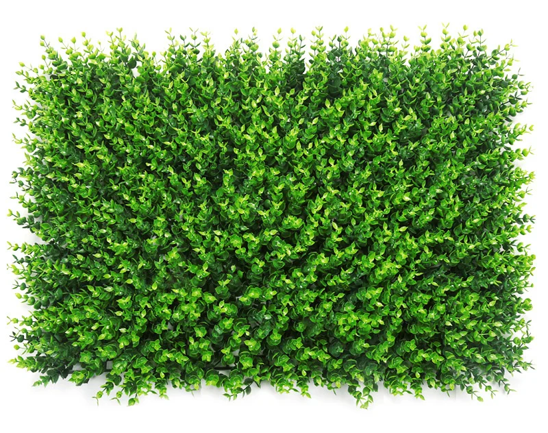 ZERO New Design Artificial Eucalyptus Leaves Fake Garden Wall Fake Hedge Grass Fence for Office or Home Decoration