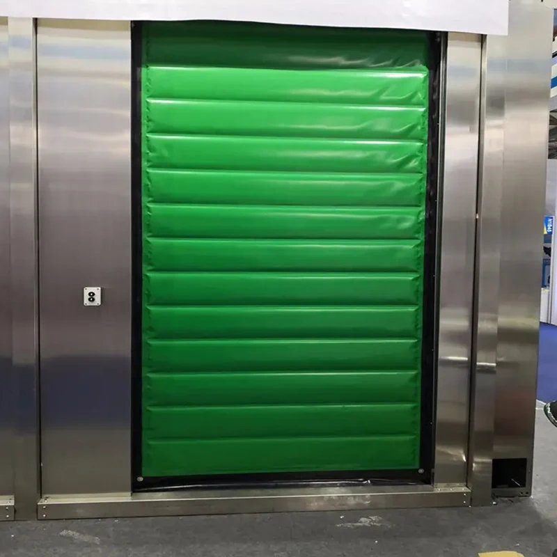 Cold Storage Special Insulation Curtain Fast Shutter Doors With Rolling Shutters Automatic Closing Door