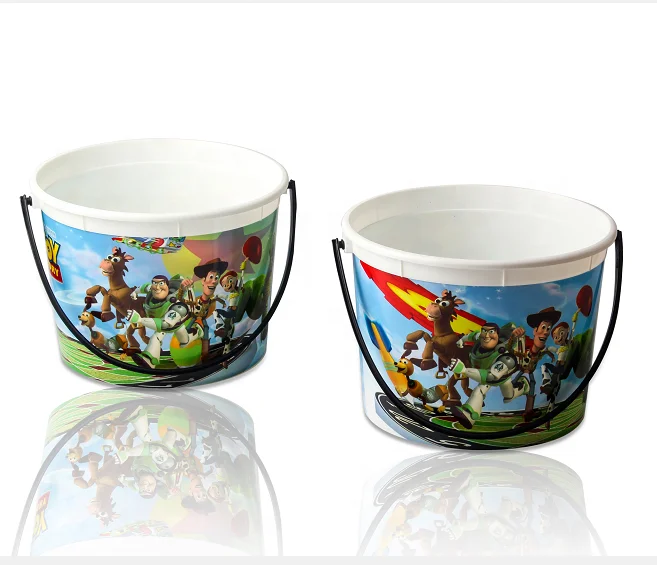 Oem Добро пожаловать BPA бесплатно 32 унц. IML Cinema чашки контейнер