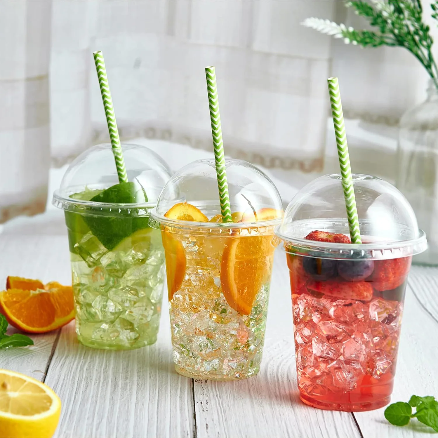 Hot selling in milk tea shops gobelet plastique pet cups manufacturer with lids for coffee cup custom logo free samples