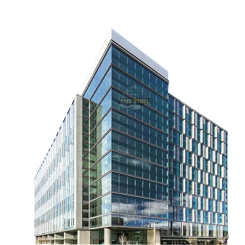 Frameless Spider Glass Wall Facade Building Glass Curtain Wall System