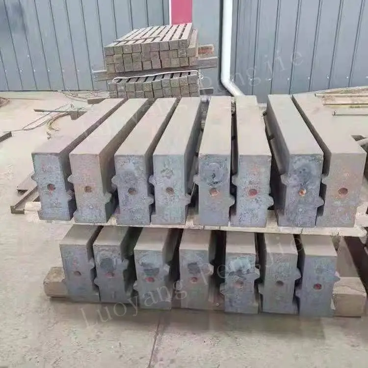 High Chrome Steel   Martensitic Steel  Plate Hammer Blow Bar for Impact Crusher