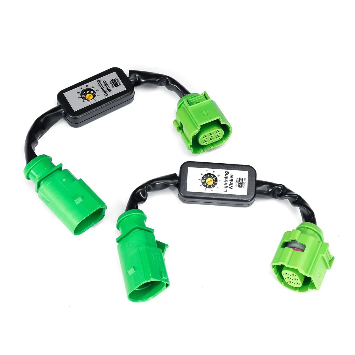 A3095C NEW A Pair Dynamic Turn Signal Indicator LED Taillight Add-on Module Wire For Audi A3 8V Left & Right Tail Light