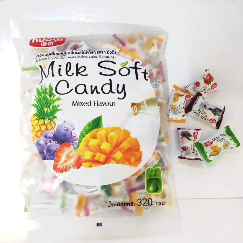 milk soft candy fruity mixed flavour