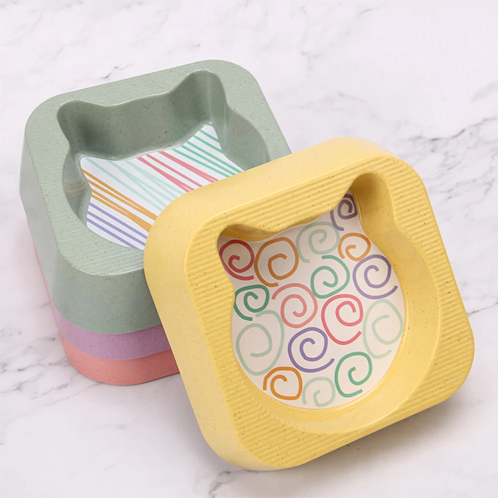 stainless steel melamine salad eeder colour water grade mute drinker slow feeder metal floating bottle with detachable pet bowls