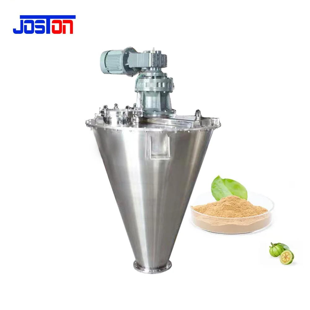 JOSTON Food Machine High Speed Stainless Steel Power Mixing Kettle Ss316l Cone Double Screw Mixer