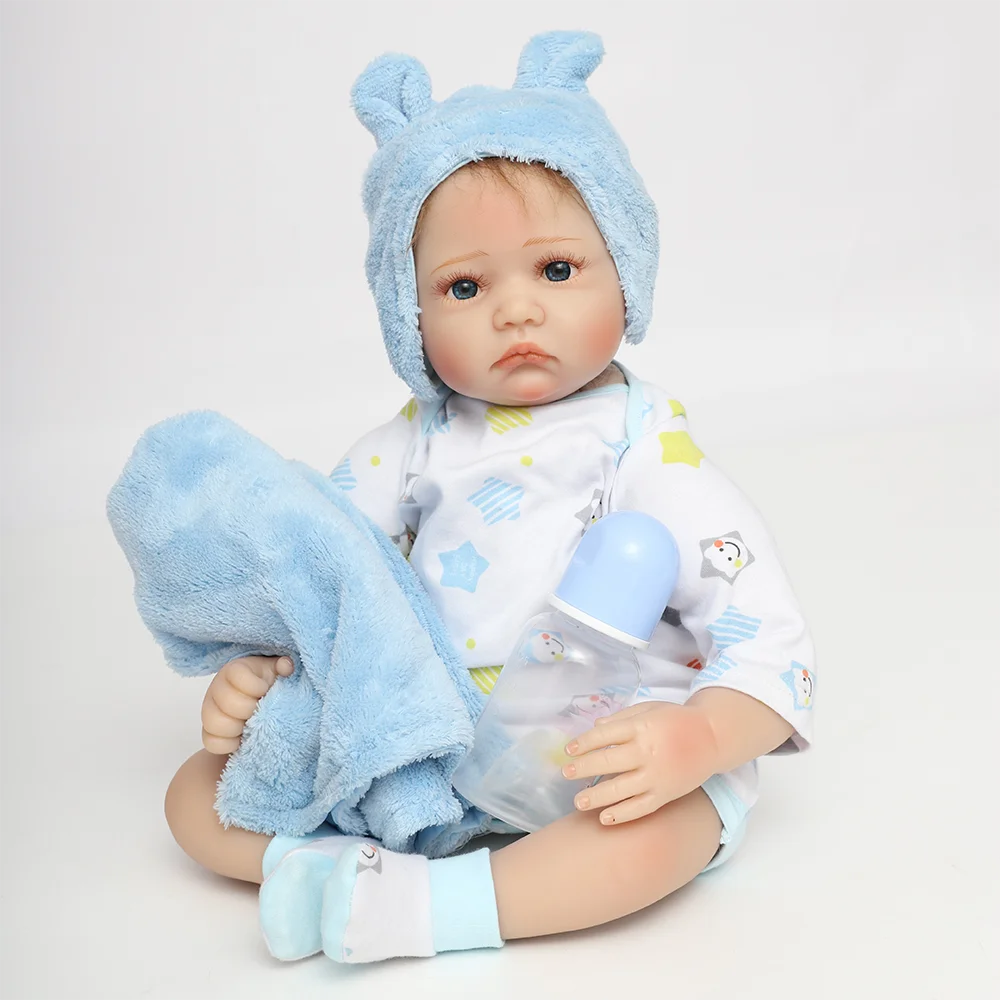 URCHOICE Waterproof Realistic Artificial Vinyl Silicone Reborn Baby Doll Kits For Cheap Price Lifelike bebe Customize