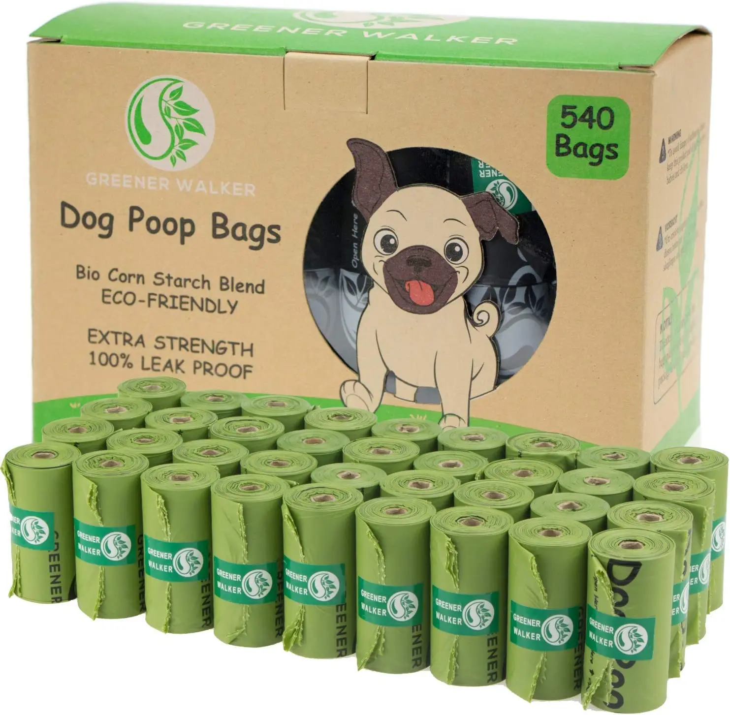 2023 Wholesale Custom Printed Biodegradable Disposable Pet Dog Poop Bags