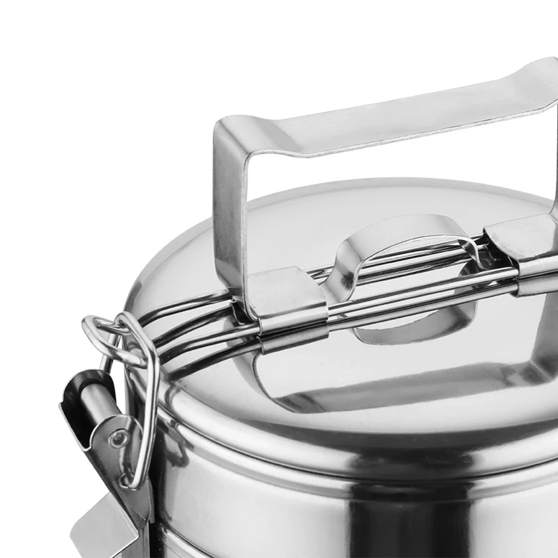 Лидер продаж пищевая банка tiffin bento из нержавеющей стали с двойной стенкой и изоляцией пищевой контейнер сумкой переносной 2
