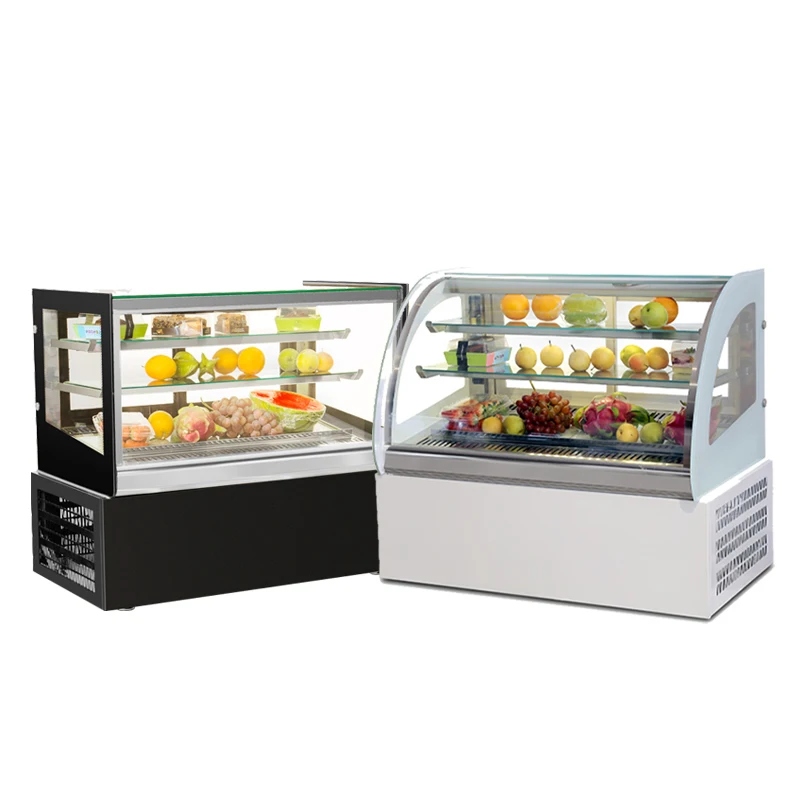 Prometheus New Design Commercial desktop Cake Display Fridge Bakery Cake Showcase chiller for bakery