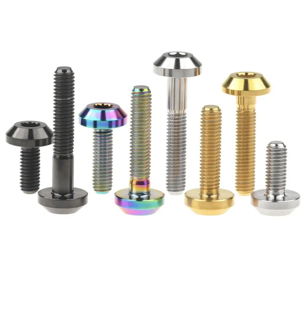6AL/4V Grade 5 Titanium Torx Thick Head Motorcycle Parts and Bolts