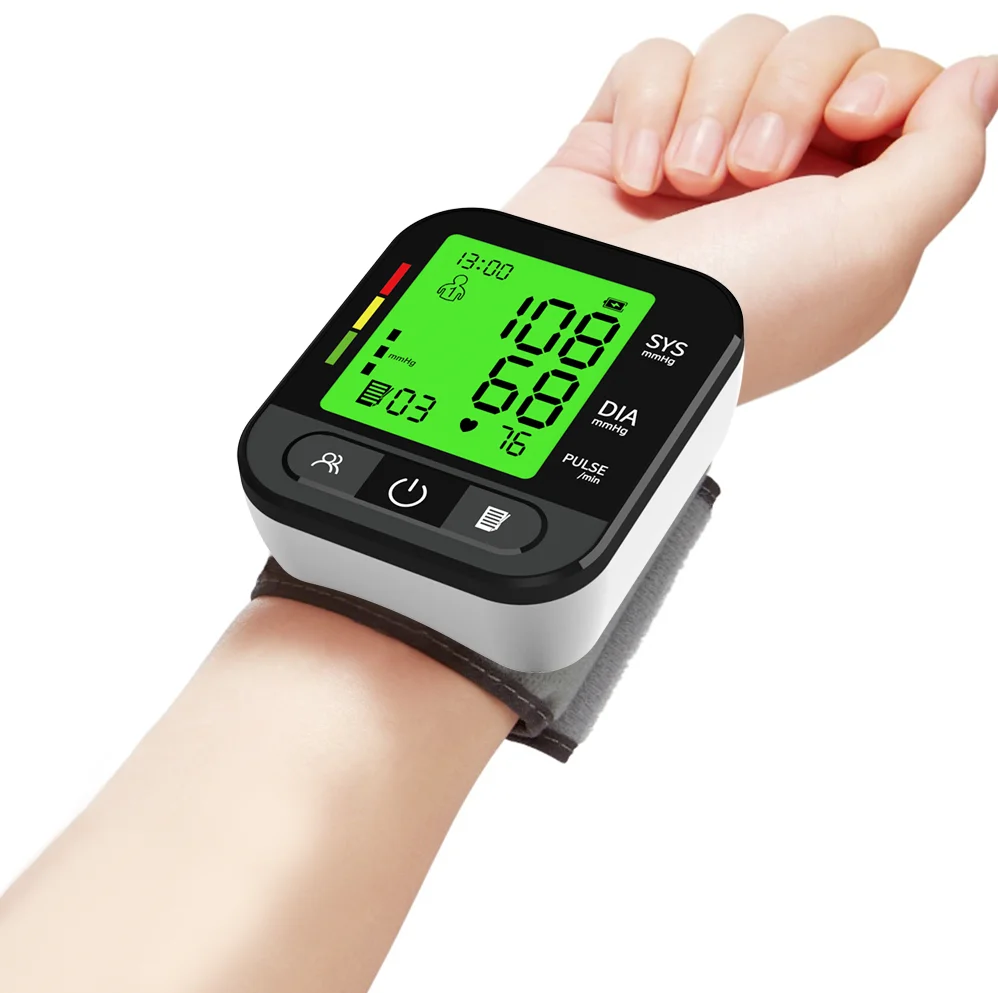 Tensiometer Wrist Bloodpressure BP Monitor Digital Blood Pressure Meter Esfigmomanometro Aneroid Blood Pressure Monitor Wrist