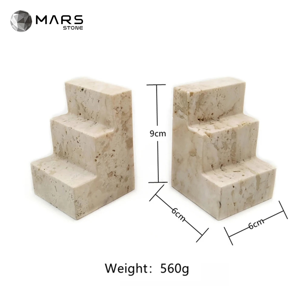 Home Decoration Accessories Of New Design Natrual Marble  Magazine Organizer Holder For Office