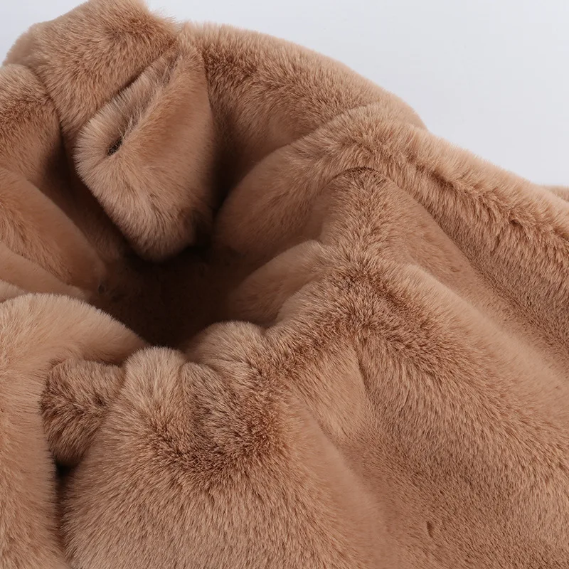 Recycle super soft soft 10mm 15mm 20mm polyester recycled faux fur material rabbit artificial fur fabric for garments/toy/sofa