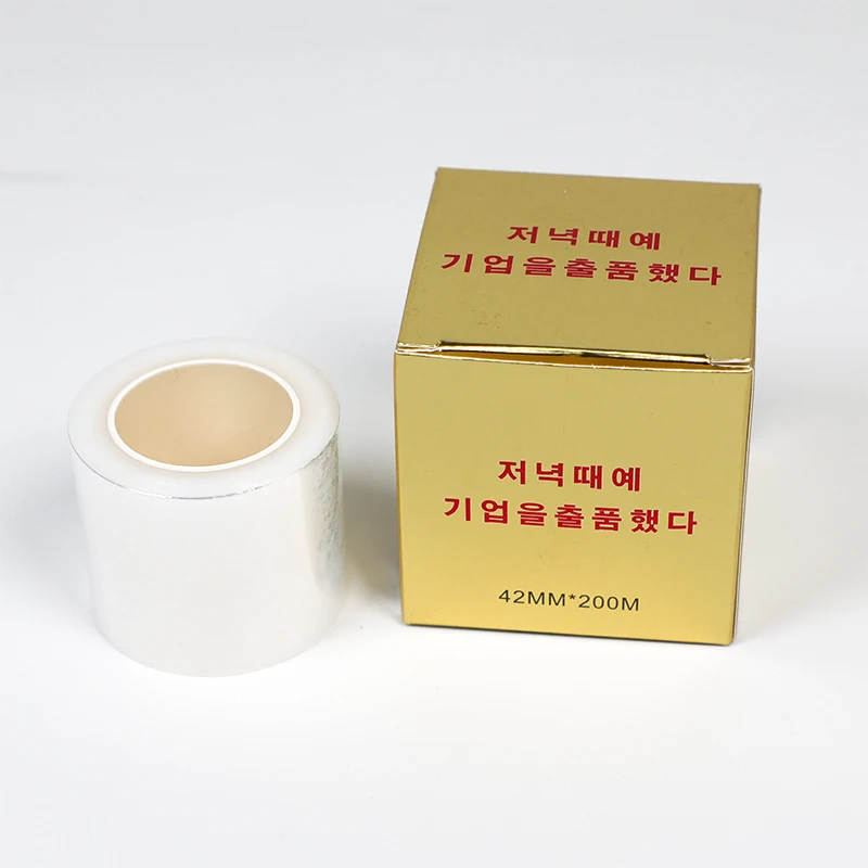 Eyelashes Wrap 200m 42mm Semi-permanent Eyebrow Lip Tattoo clear wrap film