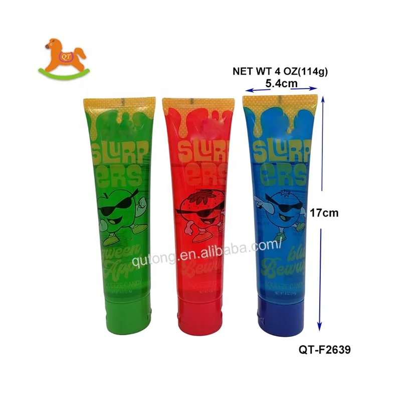 Super Squeeze Gel Sour Sweet Jam Liquid Jelly Candy in Bottle