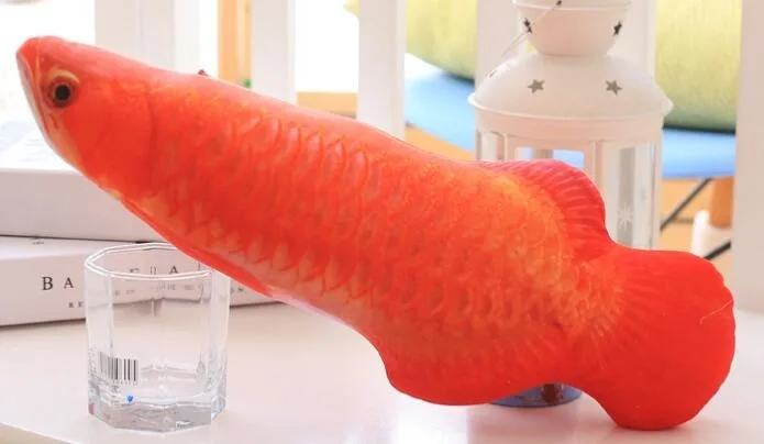 Manufacturer Wholesale Hot Sale Soft Plush catnip Pet Toy Multi Color  3D Simulation fish Shape Cat Toy