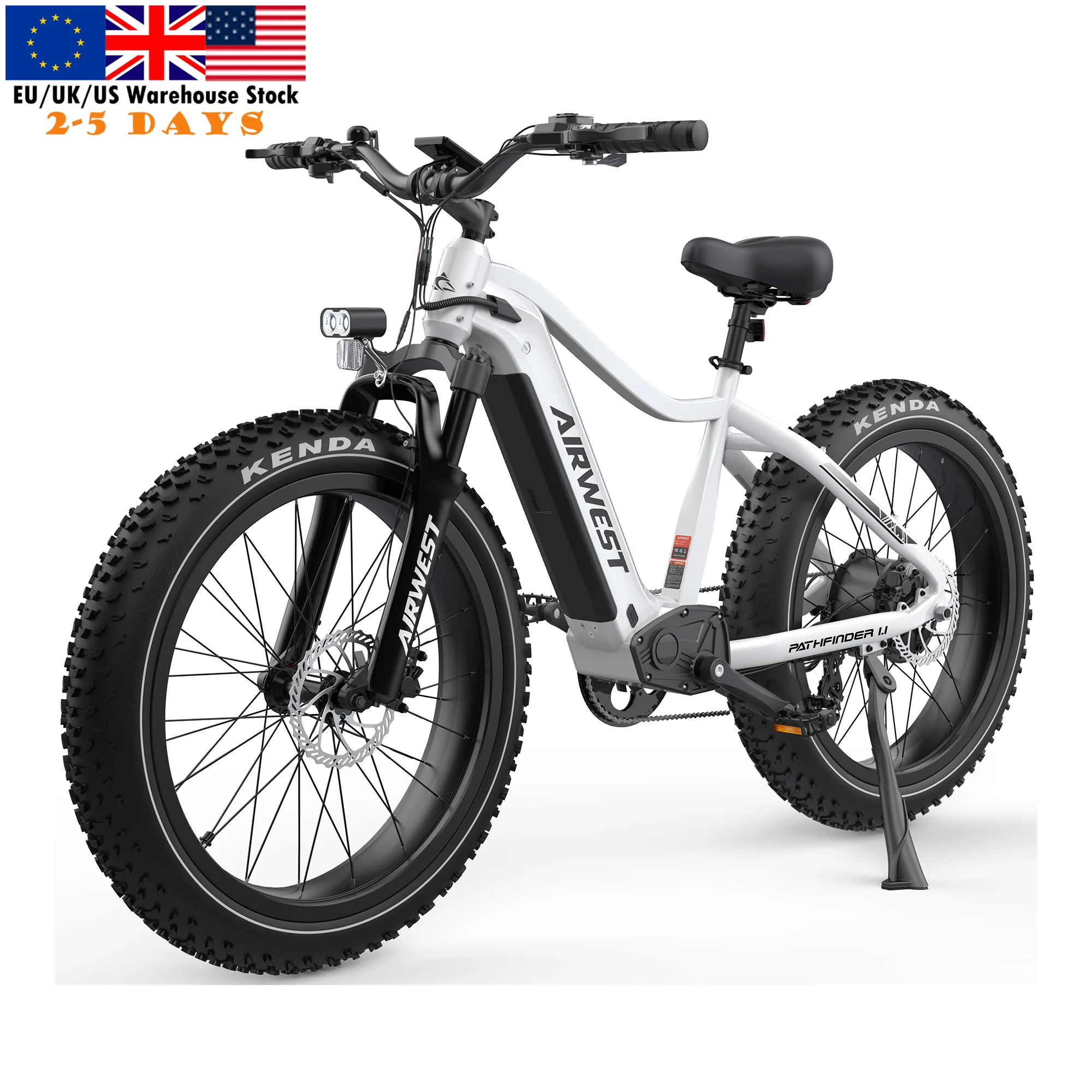 USA Stock 48V 15AH Fat Tire Electric Sport Mountain Long Rang Bike 750W LCD Display E Wholesale for Adults