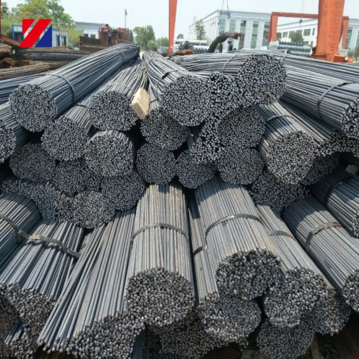Hot sale Steel Rebars Steel Reinforcing Bars Astm 10mm 12mm Hrb400 Screw-thread Steel Bar Iron Rod