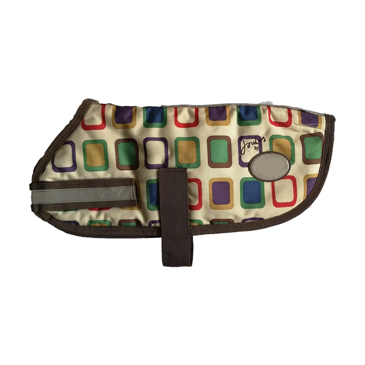 Durable Warm Outewears Large Dog Jacket Waterproof Dog Rain Clothes Coat for Travel