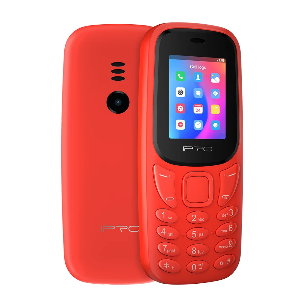 1.77inch Cheap price 3310 mobile phone IPRO A21mini 32MB+32MB OEM ODM FM Radio Multi Language Vibration Bar Feature Phone
