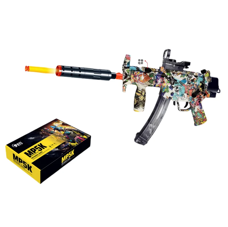 Hot selling  Shell Ejecting BB Toy Gun Pistol Soft Bullet Accessories Gel Water Splat Ball Gun