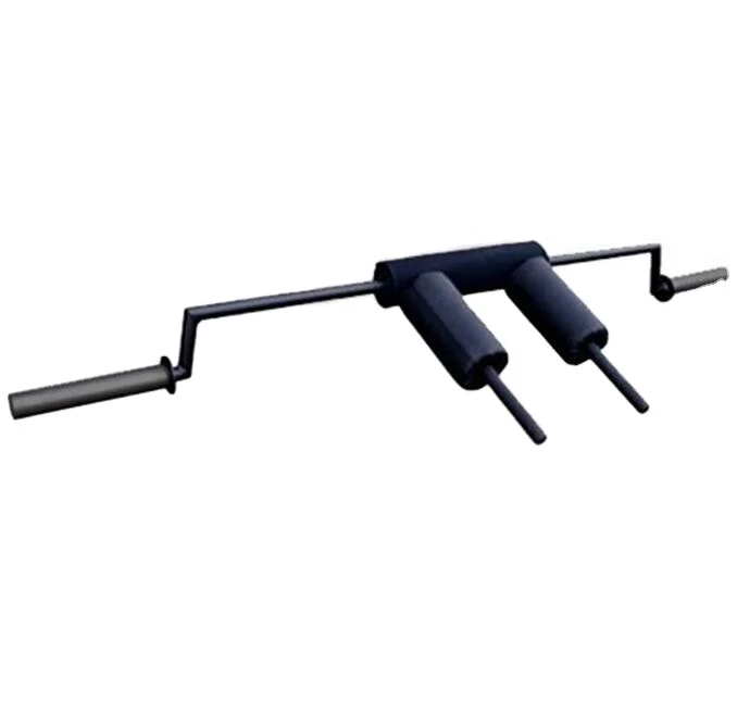 Fitness Accessories Shoulder Bar Body Building Power Strength Club Steel Silver Squat Safety Bar