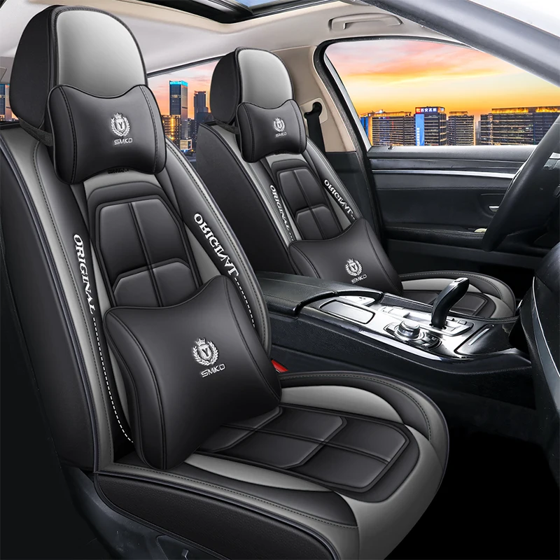 Hot Sale Seat Covers Universal Size Leather Luxury Design Car Seat Covers
