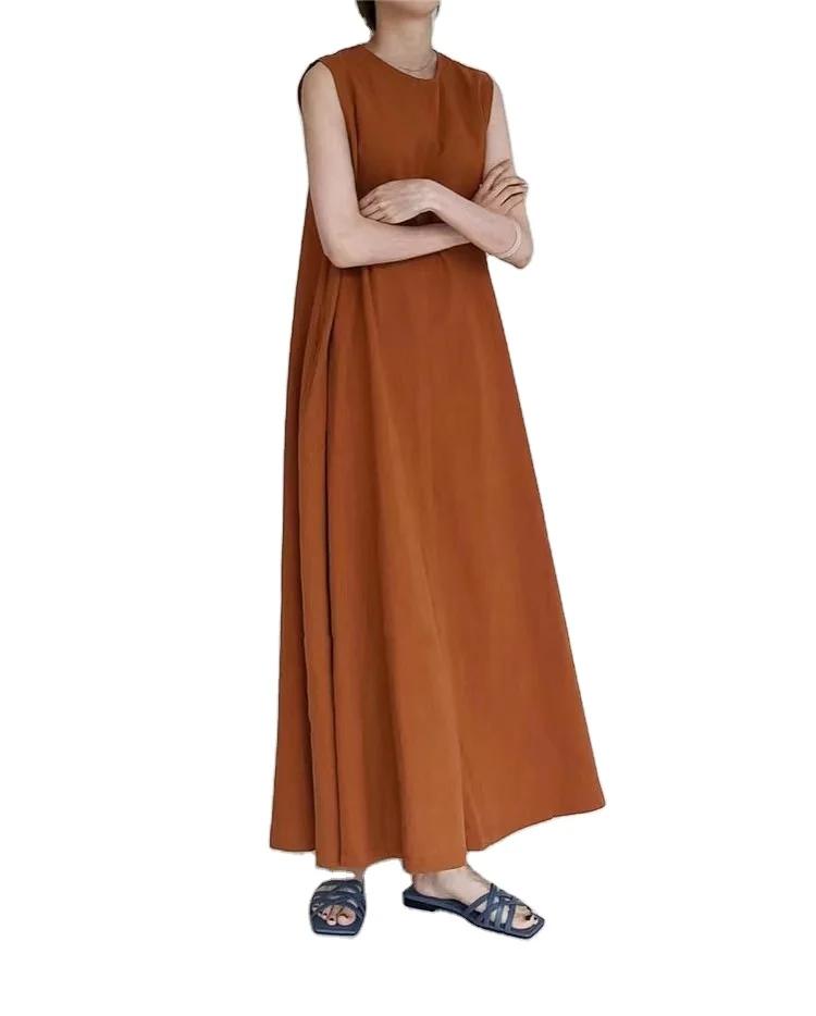 Elegant Linen Dresses for Women 2022 Summer Fashion Fairy Short Dress Prom Party Sleeveless Printed Customized