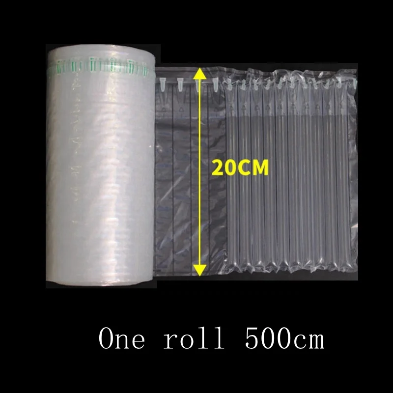 promotion PE PA 9 layers 15-110cm computer inflatable air column bag wine bottle packaging roll coil material for fragile cargo