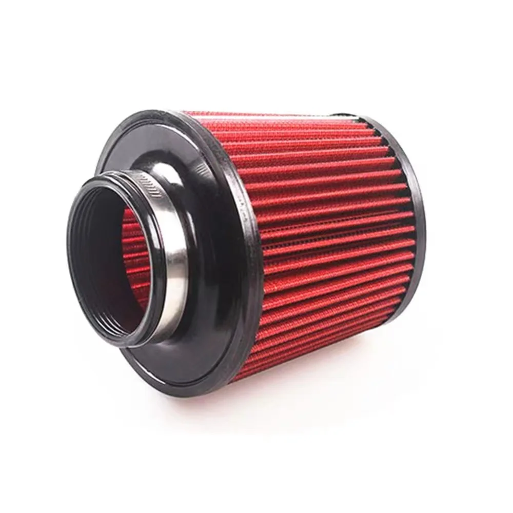 Hot selling filter automobile refitting general 76mm 100mm purifier filter screen mushroom head air filter element