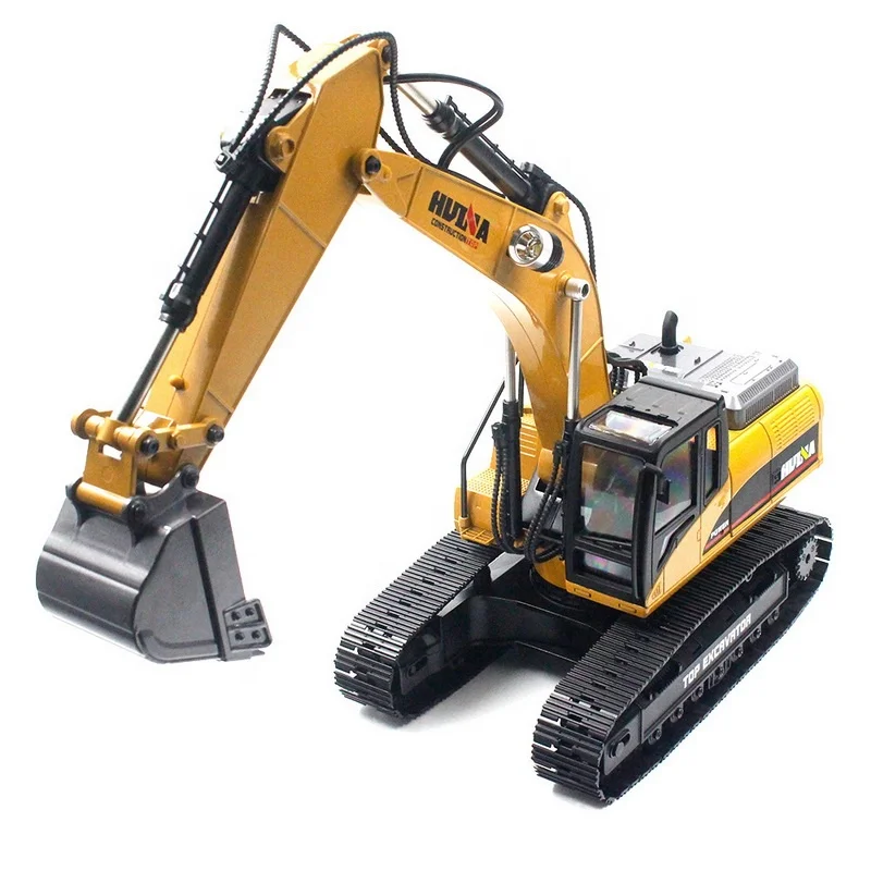 HUINA TOYS 1580 2 4G 10CH Мини RC ползунки экскаватор инженерный автомобиль грузовик игрушки