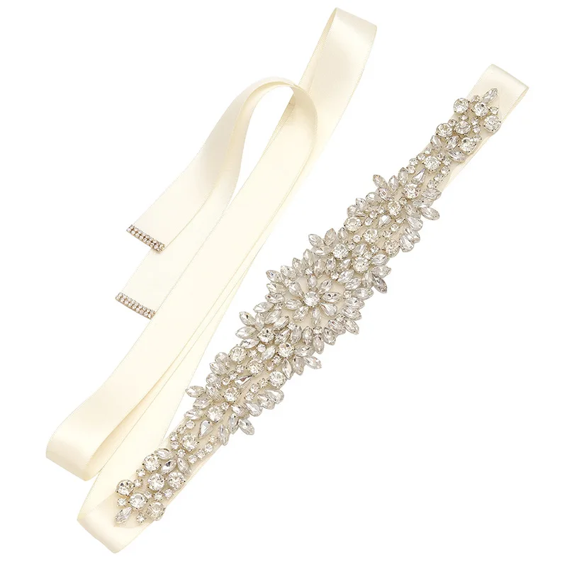 Shiny Crystal Rhinestone Women Belt Sexy Waist Chain Vintage Wedding Bridal Sash Belt