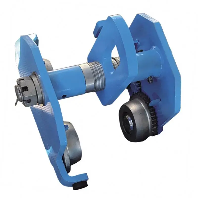 Good Quality custom 3 ton chain crane hoist geared monorail trolley