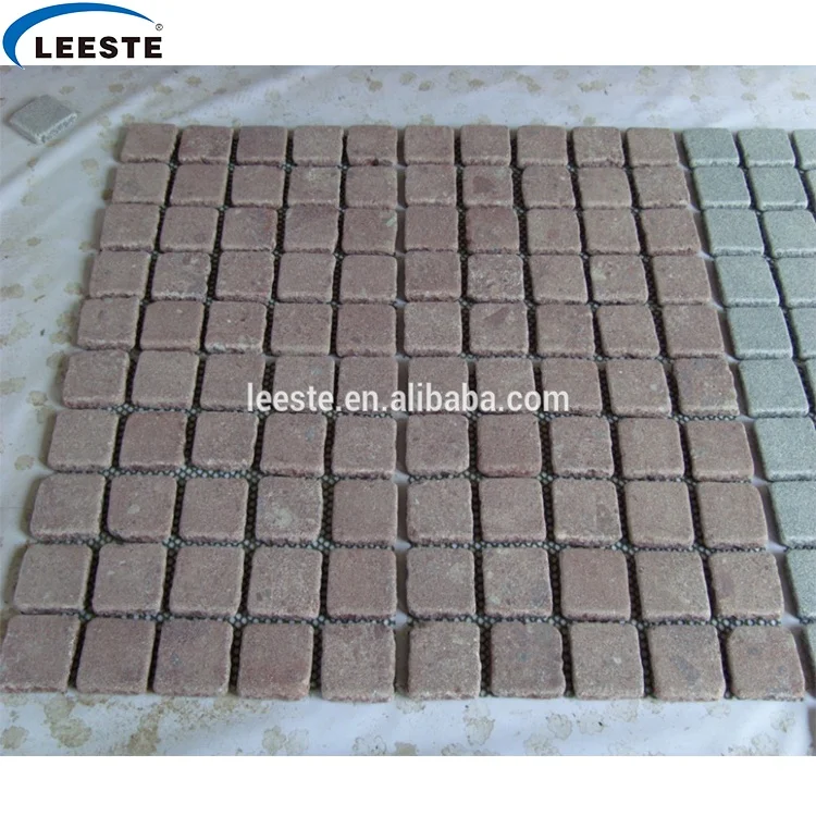 Used in garden / yard / street / square natural split yellow paver stone