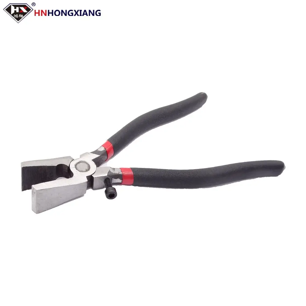 Professional Glass Cutting Tool Glass Cutting Pliers with Extra Rubber Tips Perfect for Stained Glass Work
