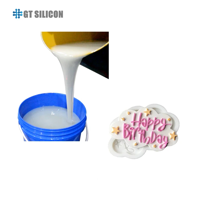 RTV2 food grade platinum cure liquid silicone rubber for cake/fondant/soap/candle molds making