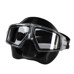 Professional Dive Snorkel Mask Low Volume Anti Fogging Anti-UV Freediving Mask