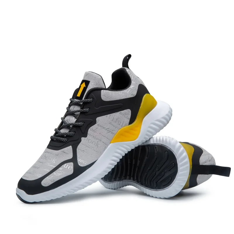 
Cross Border Big Size New Alpha Reflective Shoes Suede Breathable Running Shoes 