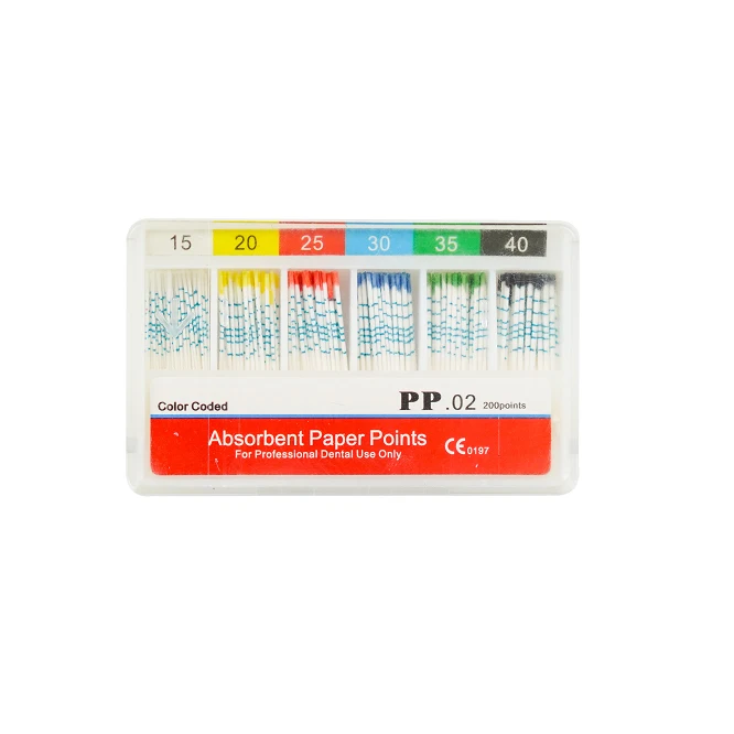 Dental Point Disposable Taper Paper Point Dental Absorbent Paper Point