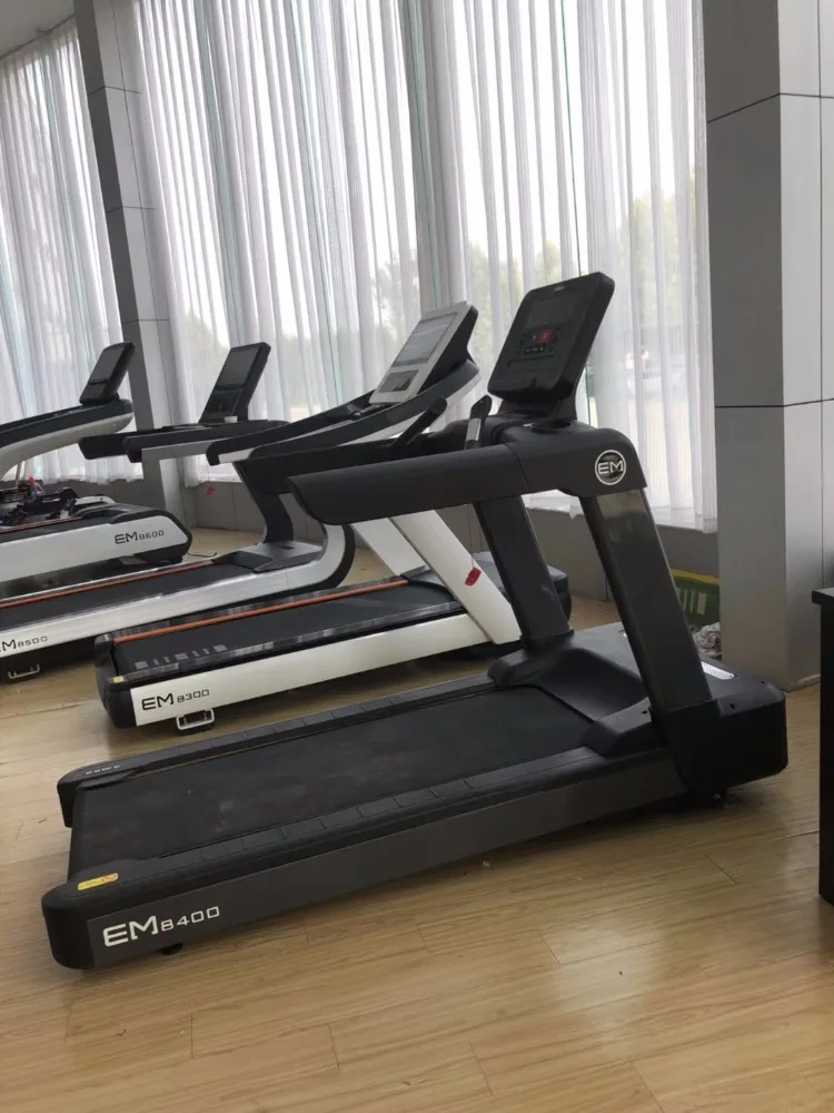 2022 Heavy Duty Electric Cardio Sports Pad With Tv Big Screen Treadmill Commercial