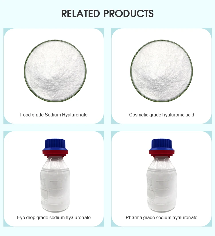 Pure sterile injection hyaluronic acid powder cosmetic material